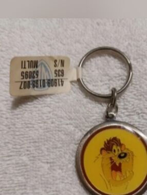 Vintage Looney tunes Most Outspoken : taz keyring